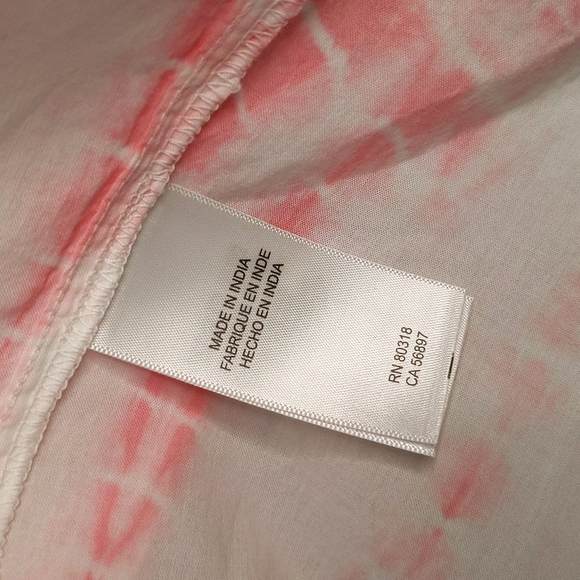 LUCKY BRAND Tie-dye Button Down Top - Picture 7 of 10